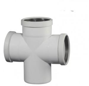 Supreme PVC SWR Fitting Reducing Cross Tee 160X110mm