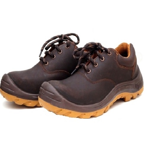 Hillson Z+2 Brown Composite Toe Safety Shoes, Size: 10