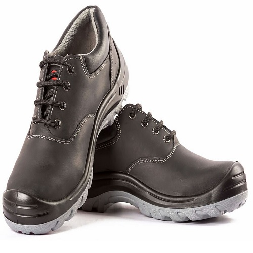 Hillson Z+2 Black Composite Toe Safety Shoes, Size: 8