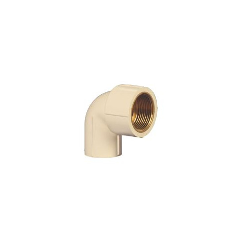 Supreme Lifeline F.Th. Elbow Brass Insert CPVC . 15 mm (1/2 Inch)
