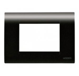 Anchor Woods Matrix Metallic Finish Front Cover Plate With Base Frame, 60364BG