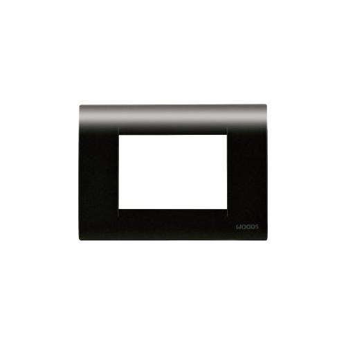 Anchor Woods Matrix Metallic Finish Front Cover Plate With Base Frame, 60364BG