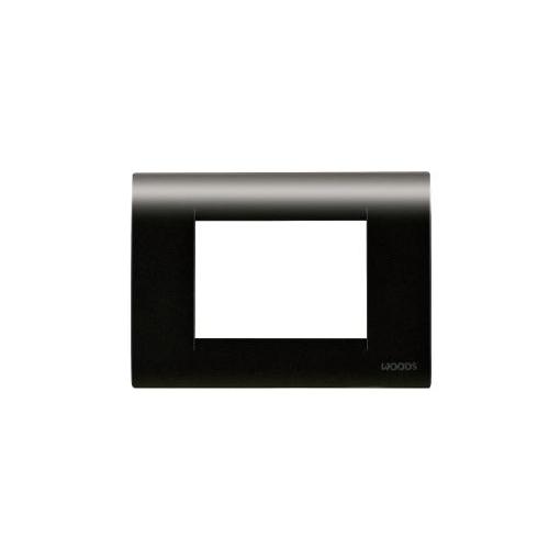 Anchor Woods Matrix Metallic Finish Front Cover Plate With Base Frame, 60361BG