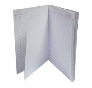 Chandra Long Note Book 192 Pages, Soft Bound, Size : 272mm x 167mm Approx