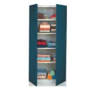 Godrej Steel Almirah 4 Shelves, 2 Doors, Pacific Blue, W x H x D 35.4 X 76.7 X 19.9