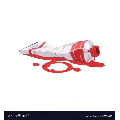 Paint Tube Red 100gm