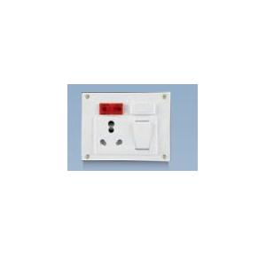 Anchor Penta Ivory 6A/16A, Euro Capton, 5-In-1 Combined with 4 Fixing Holes 240V 50Hz, 4920