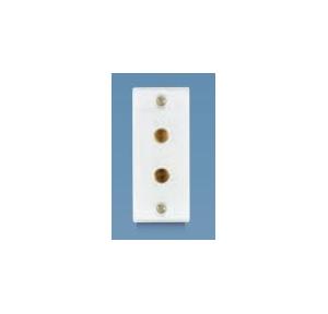 Anchor Penta Dark Brown 6A 2 Pin Socket IP20 Urea Back-piece 240V 50Hz, 38333DB