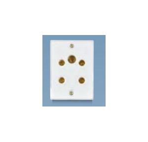Anchor Penta Ivory 6A 3-in-1 Socket 240V 50Hz, 50268