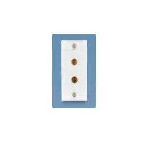 Anchor Penta Ivory 6A 2 Pin Socket IP20 Urea Back-piece 240V 50Hz, 50237