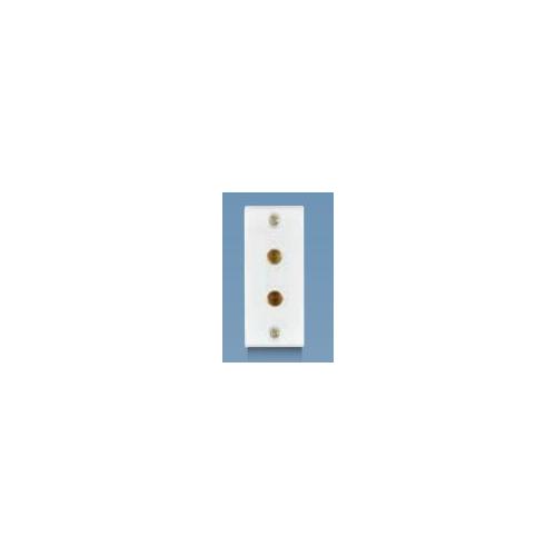 Anchor Penta 6A 2 Pin Round Socket w/o Shutter, 14313