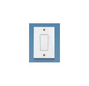 Anchor Penta Cherry 6A 1Way Switch Urea Back piece, 240V 50Hz, 14126