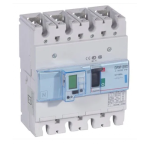 Legrand DPX3 160 MCCB with Thermal Magnetic Protection Unit , 40A, 25 KA, 3 Pole , Cat No:4200 42; With Rotary Handle for DPX3 160 (Direct) Cat No.: 4201 60