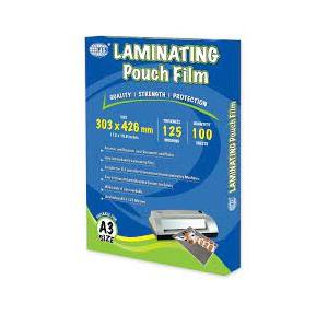 Lamination Pouch A3 125 Micron Pack of 100
