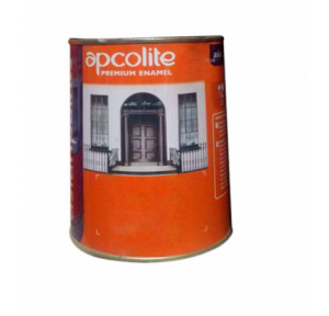 Asian Paints Apcolite Enamel Dark Brown Paint 1 Ltr (Standard Packing  20Ltr)