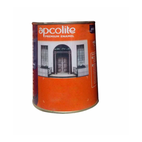 Asian Paints Apcolite Enamel Dark Brown Paint 1 Ltr (Standard Packing  20Ltr)