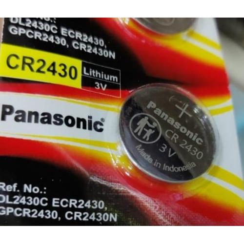 Panasonic CR2430 3V Lithium Coin Cell Battery