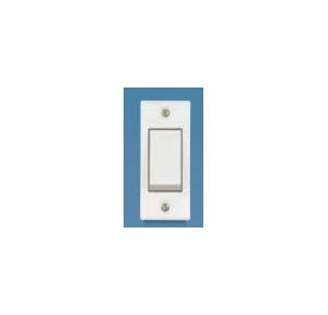 Anchor Penta Cherry White 6A 1 Way Switch 240V 50Hz, 38193