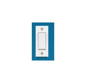 Anchor Pentra Deluxe White 6A 1 Way Switch 240V 50Hz, 38058