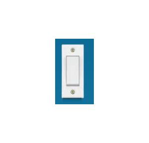 Anchor Penta Deluxe White 6A 1 Way Switch 240V 50Hz, 38058