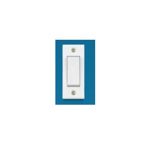Anchor Penta Deluxe White 6A 1 Way Switch 240V 50Hz, 38014