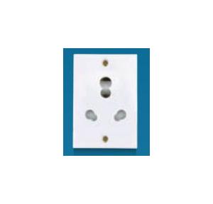 Anchor Penta White Deluxe 6A/16A Uni Socket 240V 50Hz, 39993