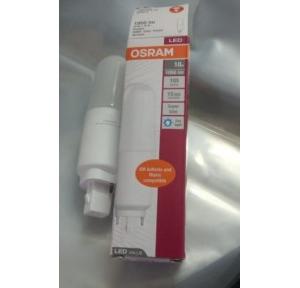 Osram Frosted LED Tube Light, 10W, Color : Daylight, 6500 K, Base : G24d, 1050lm, AC11915