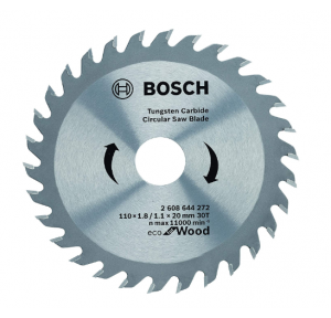 Bosch Wood Cutting Blade 110MM 40 Teeth, 2608644190