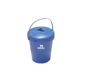 Nilkamal Dustbin BMCONLID (Without Handle) Blue Color Plastic 10 Ltr