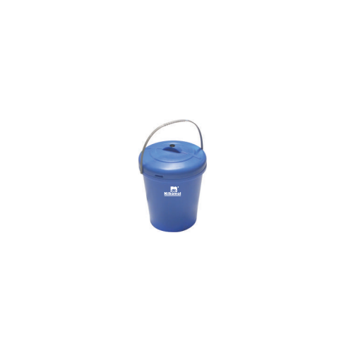 Nilkamal Dustbin BMCONLID (Without Handle) Blue Color Plastic 10 Ltr