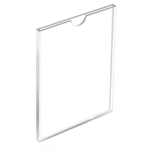 Acrylic Checklist Vertical Holder A4 Size Thickness 3 MM Milky White Color