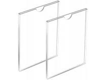Checklist Holder Acrylic Vertical A4 Size Thickness 3 MM Milky White Color