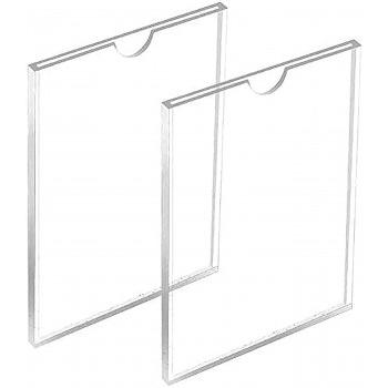 Checklist Holder Acrylic Vertical A4 Size Thickness 3 MM Milky White Color