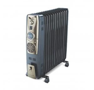 Bajaj Majesty RH11F Plus Oil Filled Radiator With Adjustable Thermostat, 11 Wave Fins