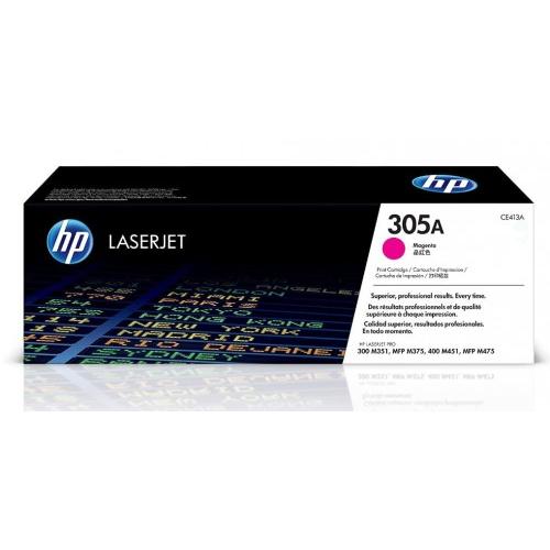 HP 305A Original Laserjet Toner Cartridge 385 x 109 x 125 mm Magenta CE413A