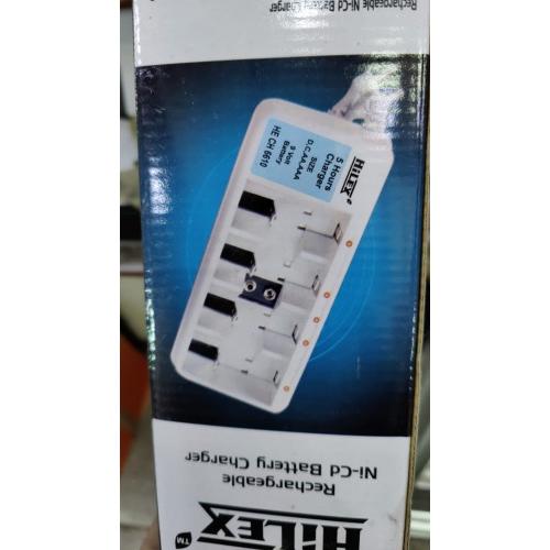 Hilex Battery Charger Universal/DC AA,AAA, 9V