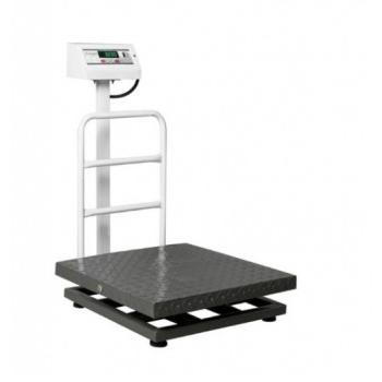 Iscale Electronic Platform Weighing Scale 500 Kg Capacity 50g Accuracy Weight Machine Digital For Shop, Commercial And Industrial Use With Mild Steel Heavy Platform Size 24×24 Inches (600x600 MM)