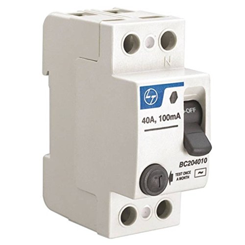 L&T ELCB 2 Pole 63A 30mA Earth Leakage Circuit Breakers