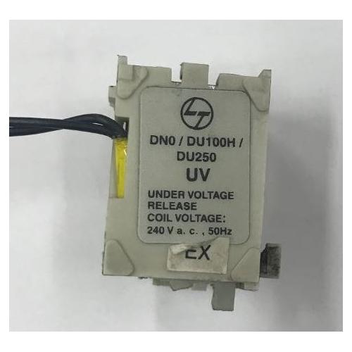 L&T Shunt Type Under Voltage Release DN0/DU100H/DU250, Coil Voltage : 240 VAC, 50Hz