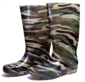 Hillson Century Mehndi Printed Gumboots With Lining, Size: 10, Length: 15 Inch