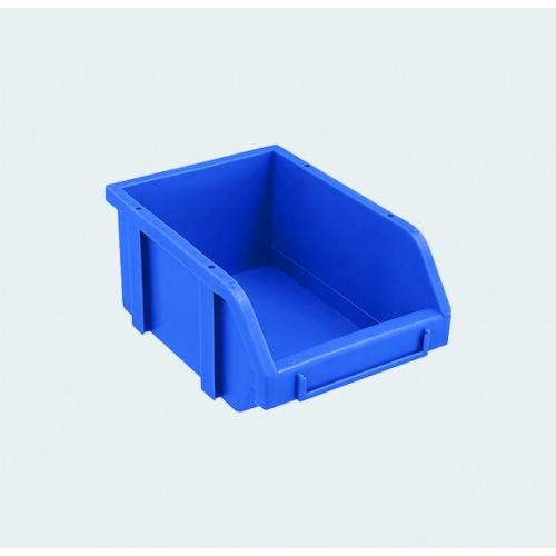 Supreme Plastic Bin Bin-5 Front Partially Open 165 x 114 x 78 mm Blue