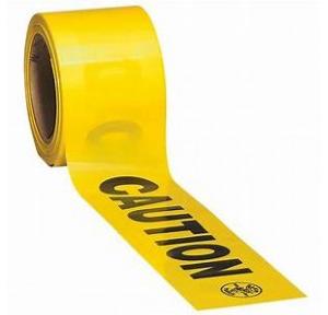 Barricading Caution Tape Yellow 3 Inch x 50 Mtr