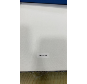 Polyester Window Blinds, Non Blackout, White, Size 5x4.2 feet