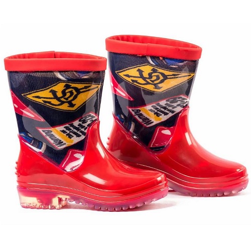 Hillson Igloo Red Printed Boots, Size: 30