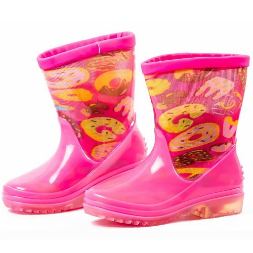 Hillson Igloo Pink Printed Boots, Size: 30