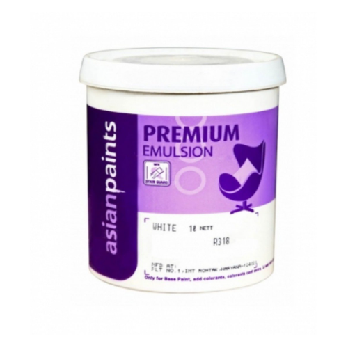 Asian Paint Premium Plastic Paint (White), 1 Ltr