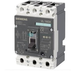 Siemens 3 Pole 100A MCCB Model VL160X