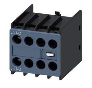 Siemens 3RH29111HA11 Aux Swt Block Front 1NO+1NC Size S00 and S0 Screw Terminal