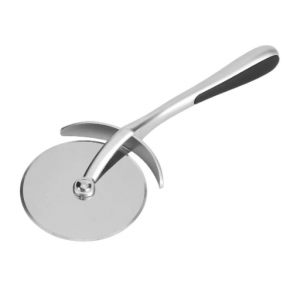 Mosaic Pizza Cutter Wheel , Silver, 7.1 x 2.8 x 0.6 Inches