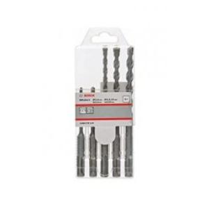 Bosch SDSplus Hammer Drill Bit Set 5/6/6/8/10 (Pack of 5 Pcs), 2608579119